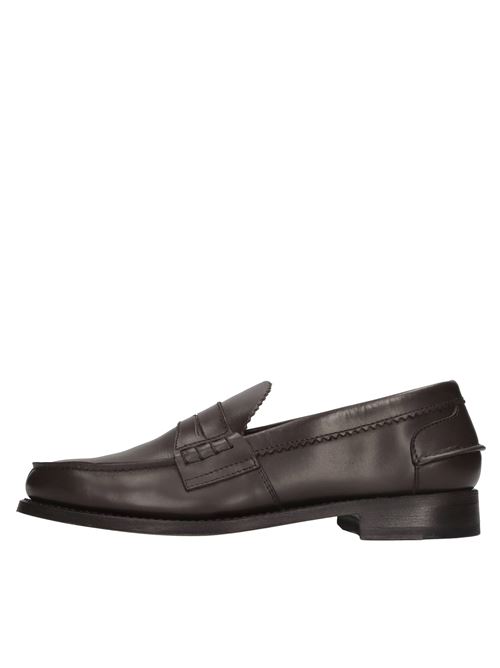  SAXONE | 14105 BOX CALFT.MORO